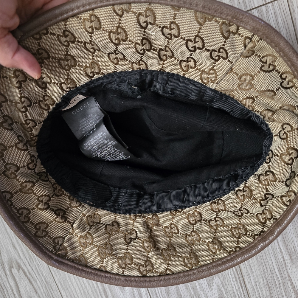 Gucci Monogram Bucket Hat - Picture 9 of 12